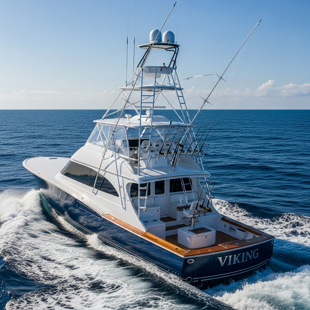 70ft Viking Luxury Yacht